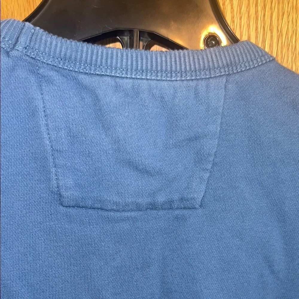 Banana Republic Organic‎ Cotton Blue Crew Neck Long Sleeve Sweatshirt Mens M